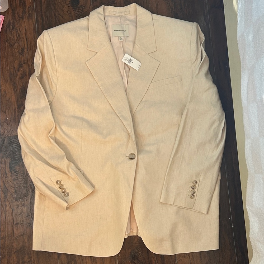 Banana Republic Light Tan Blazer